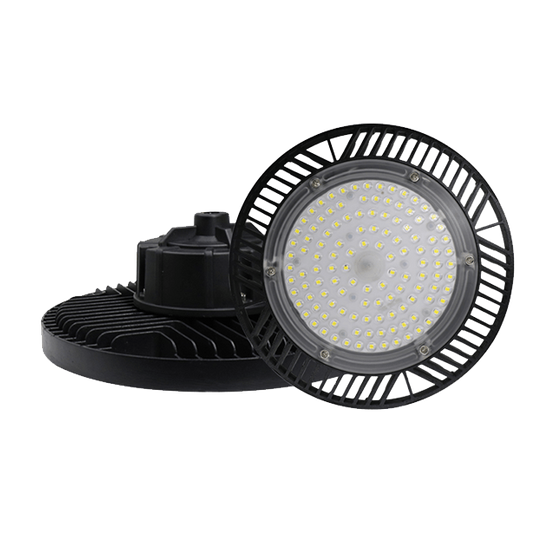 مصباح الإضاءة الصناعية داخلي 100 واط 150 واط 200 واط Ufo Led High Bay Light